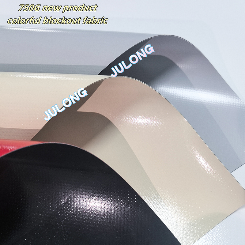 750G PVC 코팅 블록 아웃 천막 텐트 직물