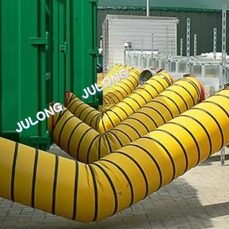 건물 건축 산업을위한 공기 덕트 PVC 코팅 폴리 에스테르 패브릭
