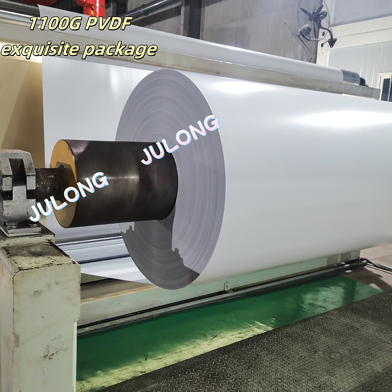 1100G PVDF 인장 막 직물